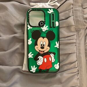 Disney Mickey Mouse Green and Red Phone Case